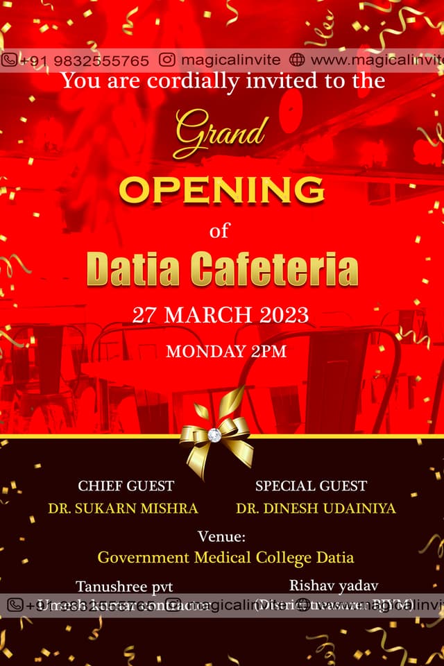 Cafe Opening - Preview