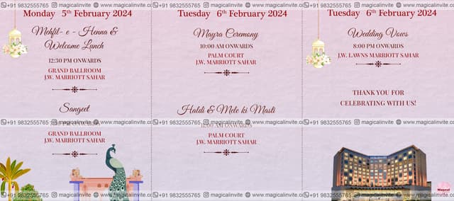 Royal Theme Itinerary - Page 2